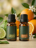 Mirai Aura Making It Work Bergamot and Orange Essential Oil Bundle