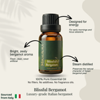 Mirai Aura Lavish Lavender and Blissful Bergamot 100 Percent Pure Oils