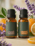 Mirai Aura Barely Holding It Together Lavender and Orange Essential Oil Bundle
