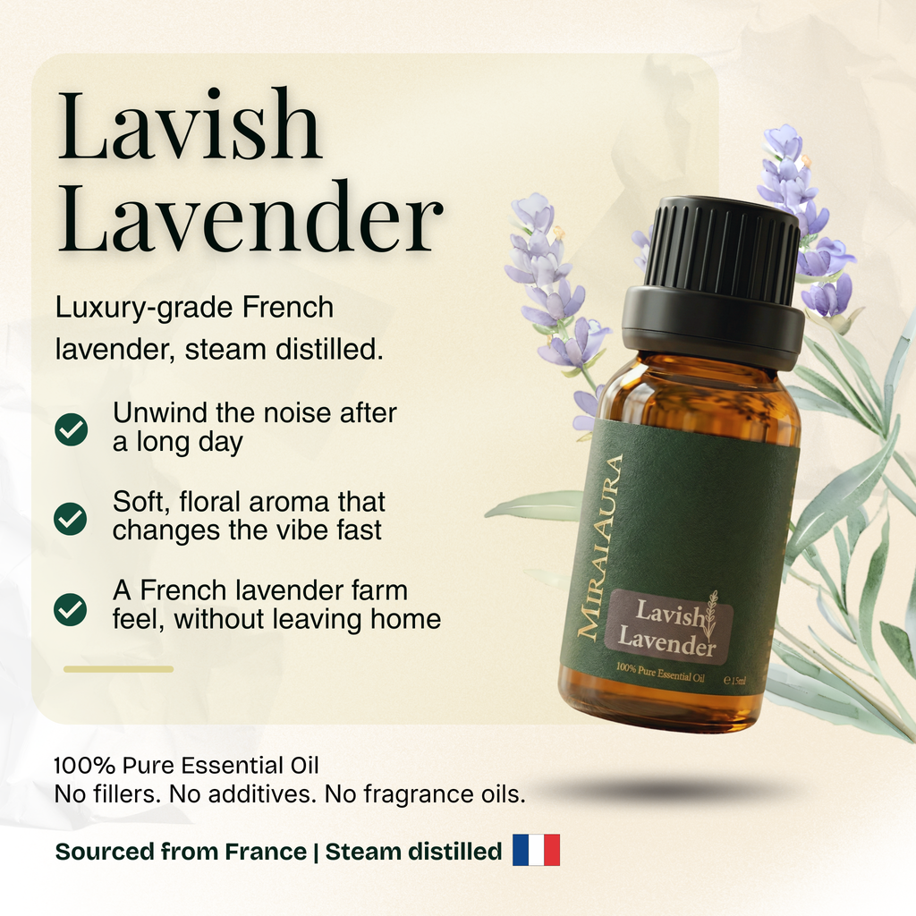 Pure French Lavender and Spanish Sweet Orange Aromatherapy Twin Set Malaysia