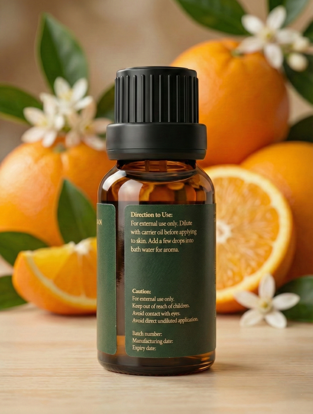 Premium Small Batch Pure Orange Oil for Home Diffuser and Cozy Atmosphere
