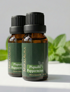 Mirai Aura Piquant Peppermint Essential Oil Twin Set Double Pack