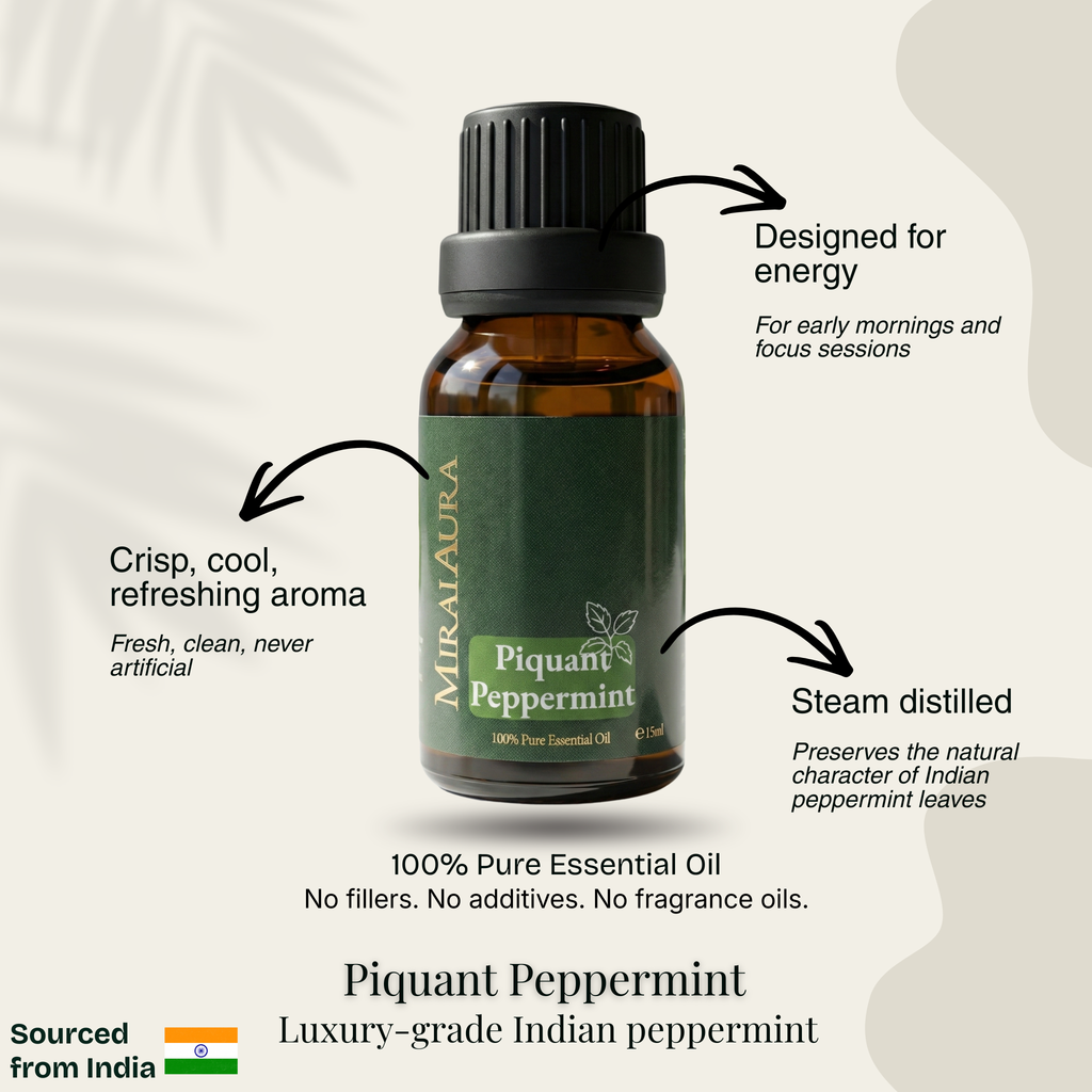 Premium Small Batch Pure Essential Oils for Mental Clarity and Grounding